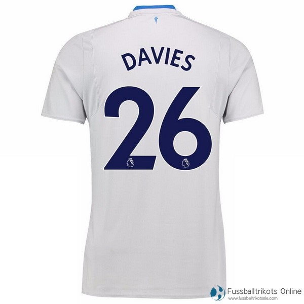 Everton Trikot Auswarts Davies 2017-18 Fussballtrikots Günstig